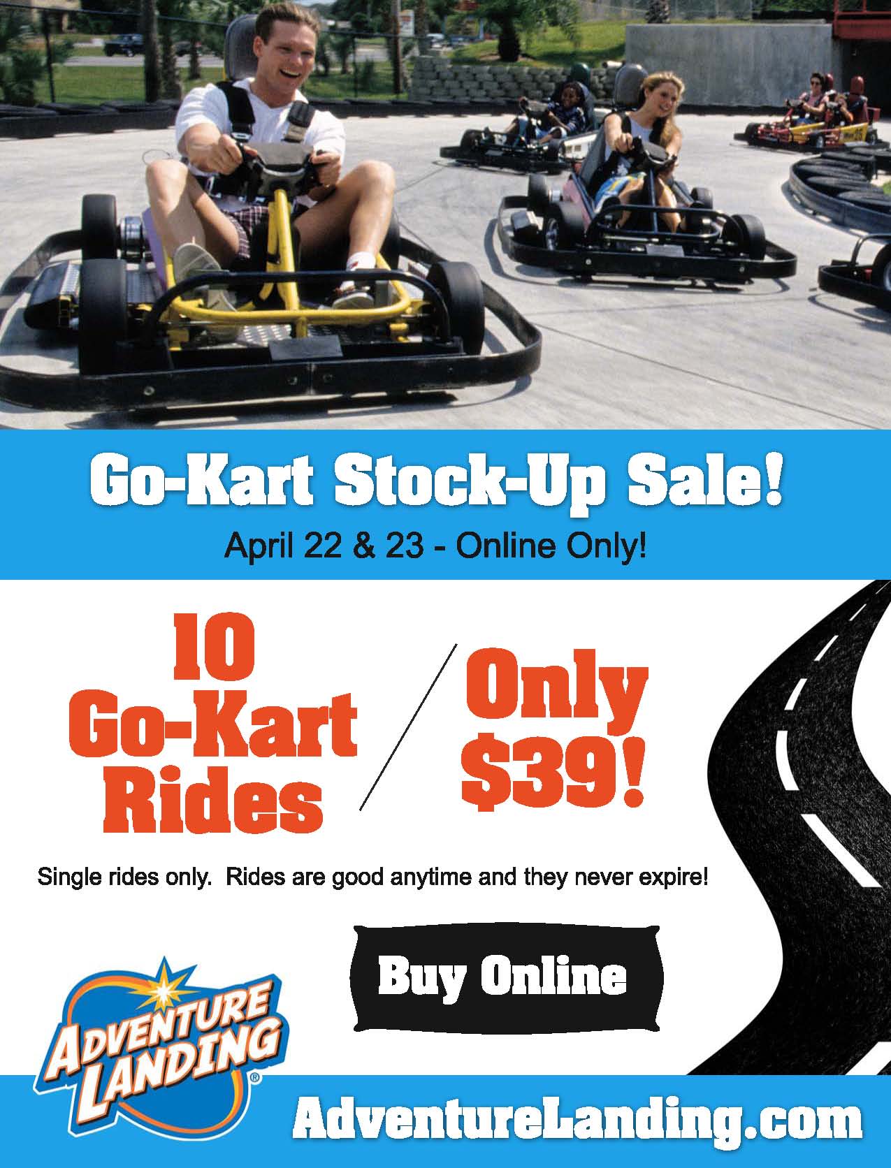 Adventure Speedway Go Karts, Things To Do, Adventure Landing